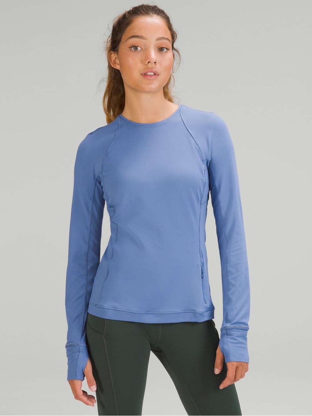 321. Lululemon Its Rulu Run Long Sleeve Shirt
Water Drop size 2 PTP 12”